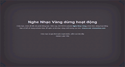 Desktop Screenshot of nghenhacvang.net